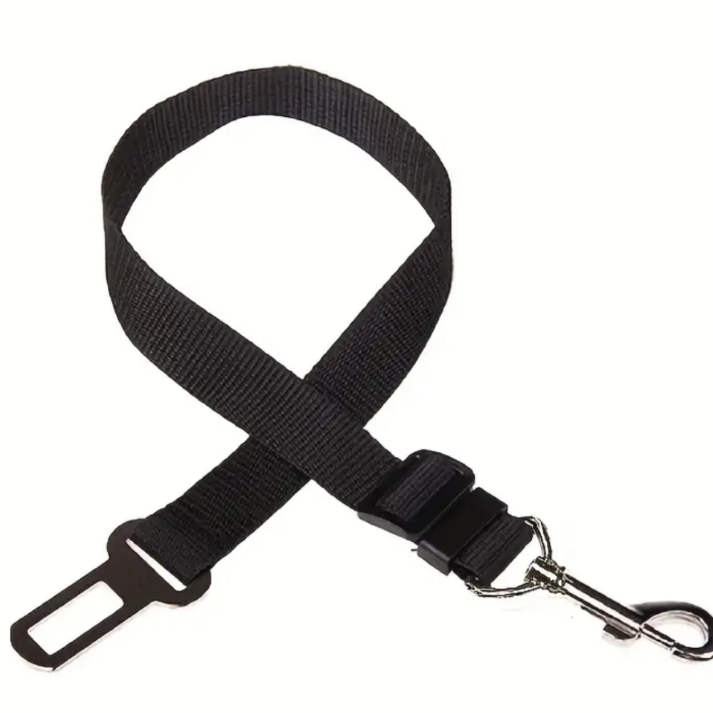 Universal Adjustable Pet Dog Safety Belt - Car Seatbelt Travel Tether - Picture 2 of 6
